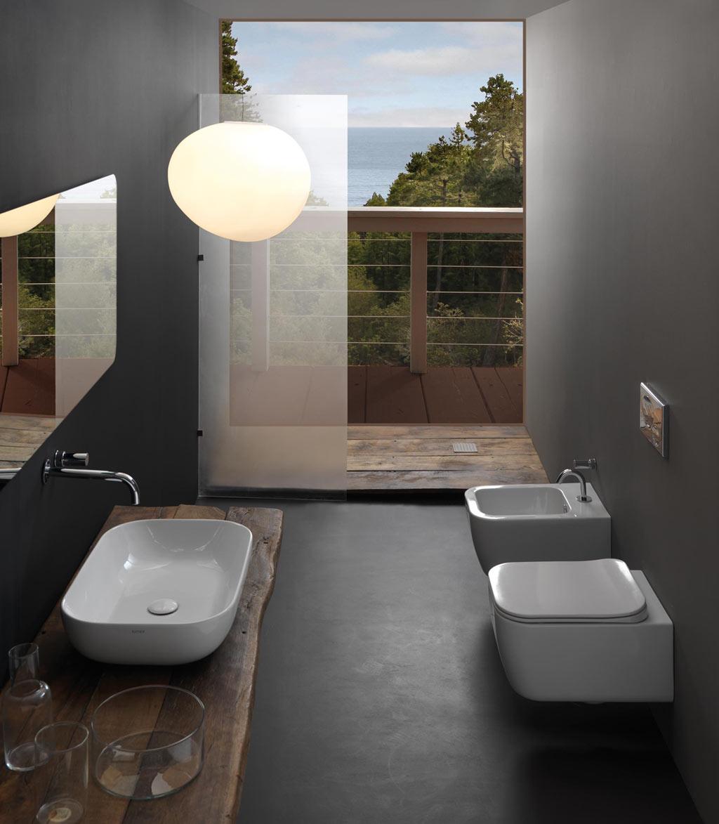 BRBISO2 Подвесное биде настенное GSG CERAMIC BRIO - Вид №3