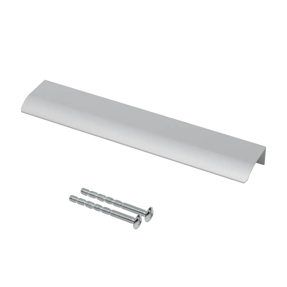 Мебельная ручка-профиль Monblan матовый хром 160 мм AKS STLM-2104980 - Вид №3