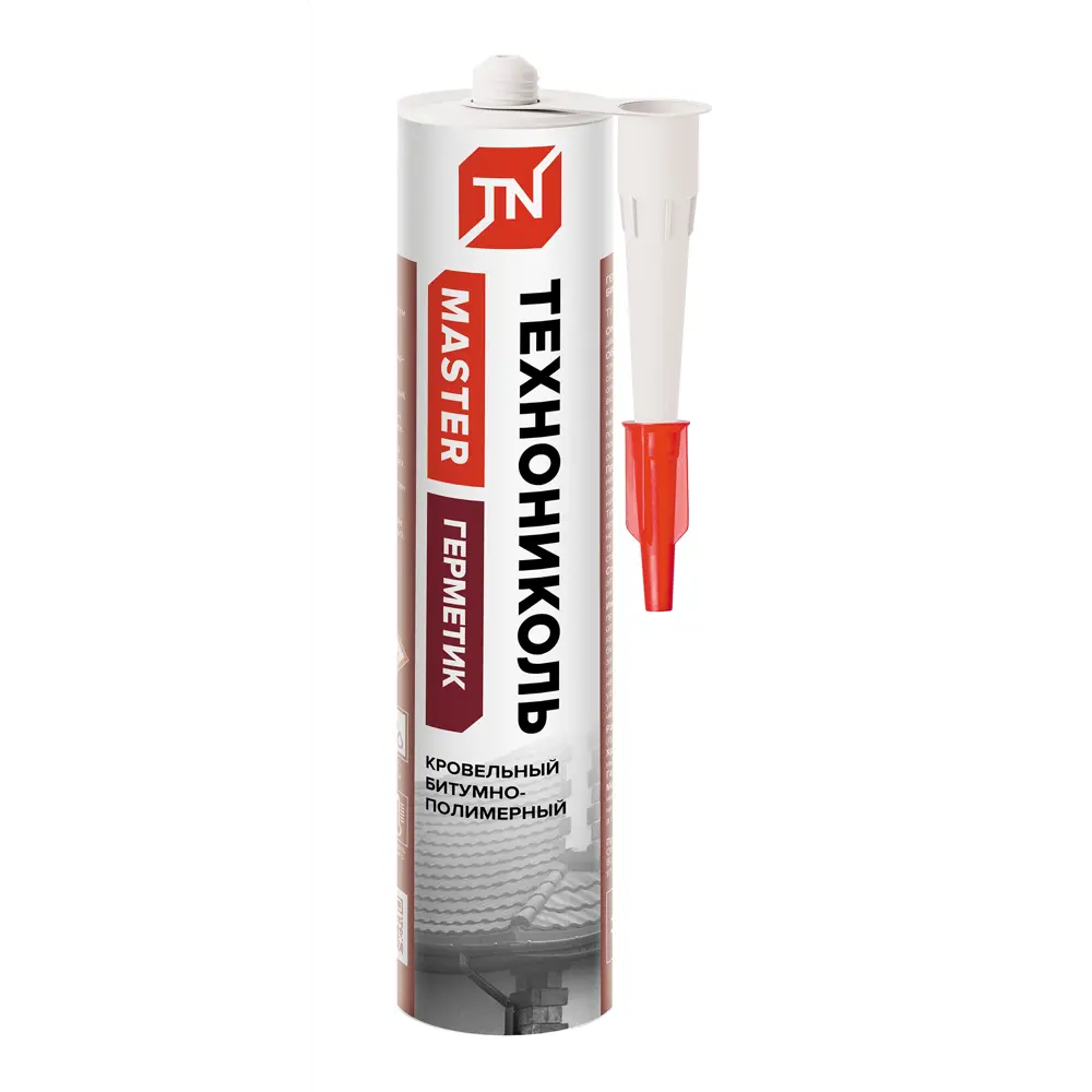 Битумный герметик ТЕХНОНИКОЛЬ для кровельных работ 310 мл 87765874 STLM-0855187