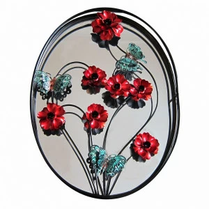 Настенное овальное панно "Сердце" МИСТЕР ПРАЙС  117498 Разноцветный;зеркальный