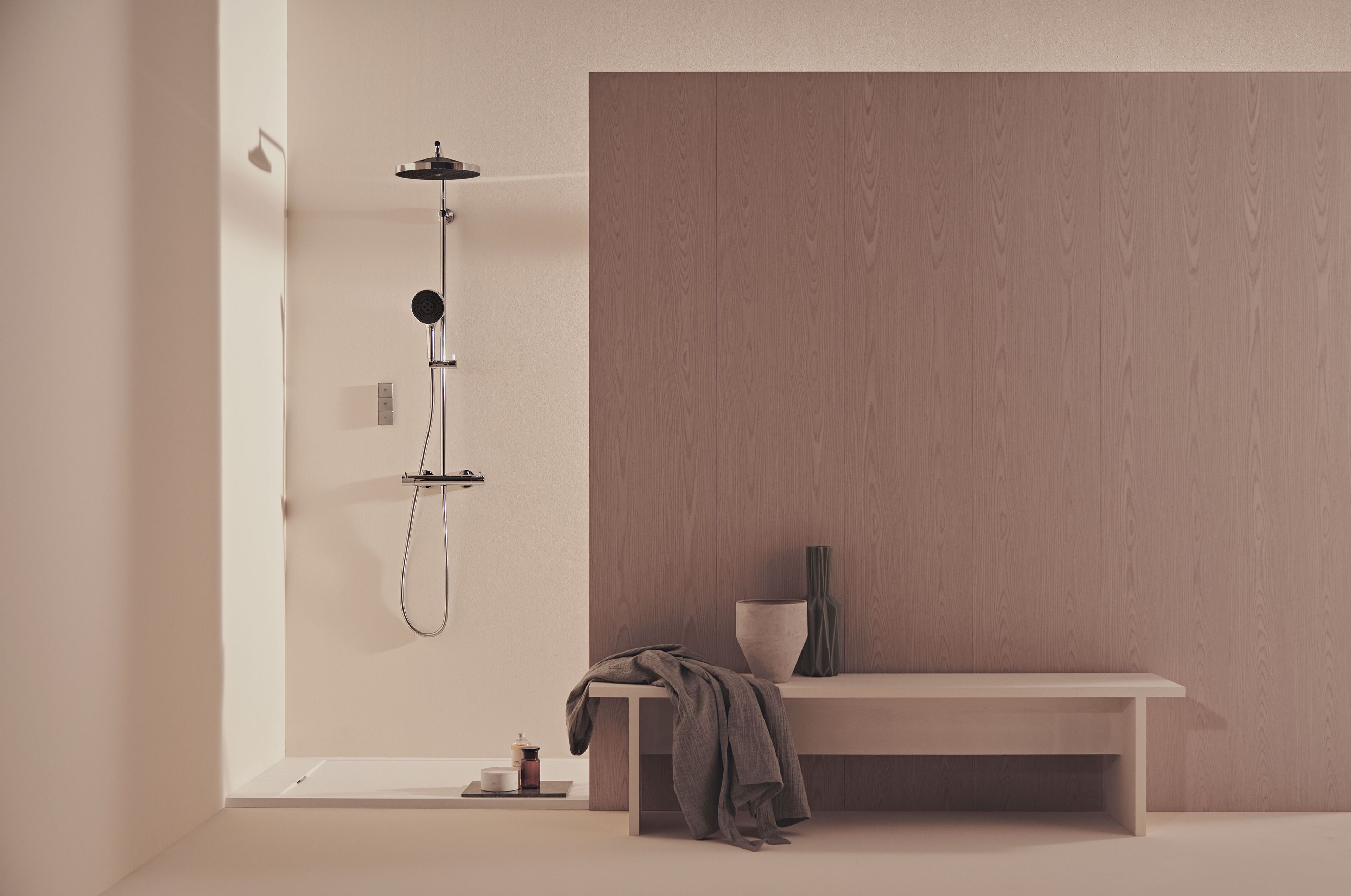 Регулируемая круглая душевая головка ABS с дистанционным управлением Ideal Standard Idealrain Solos ARCH-00152304 - Вид №5