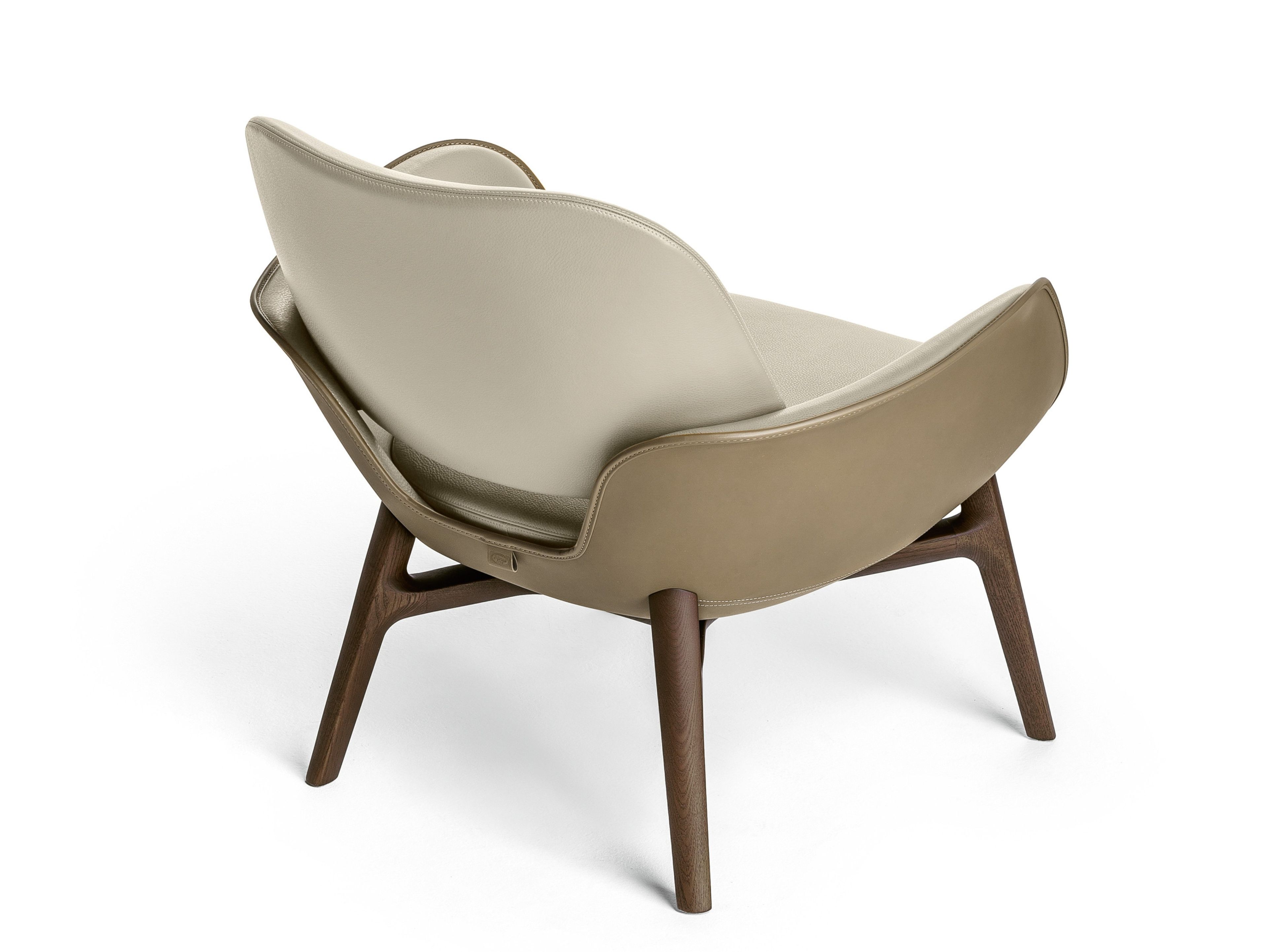 Кожаное кресло с подлокотниками Poltrona Frau коллекция-диваны и кресла ARCH-00115103 - Вид №4