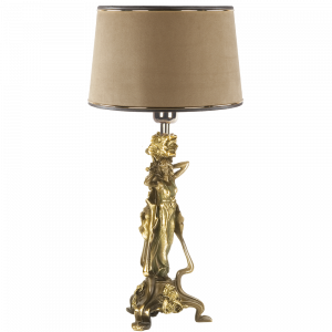 32064,34057 Настольная лампа Флора Бронза Тюссо Поталь BOGACHO