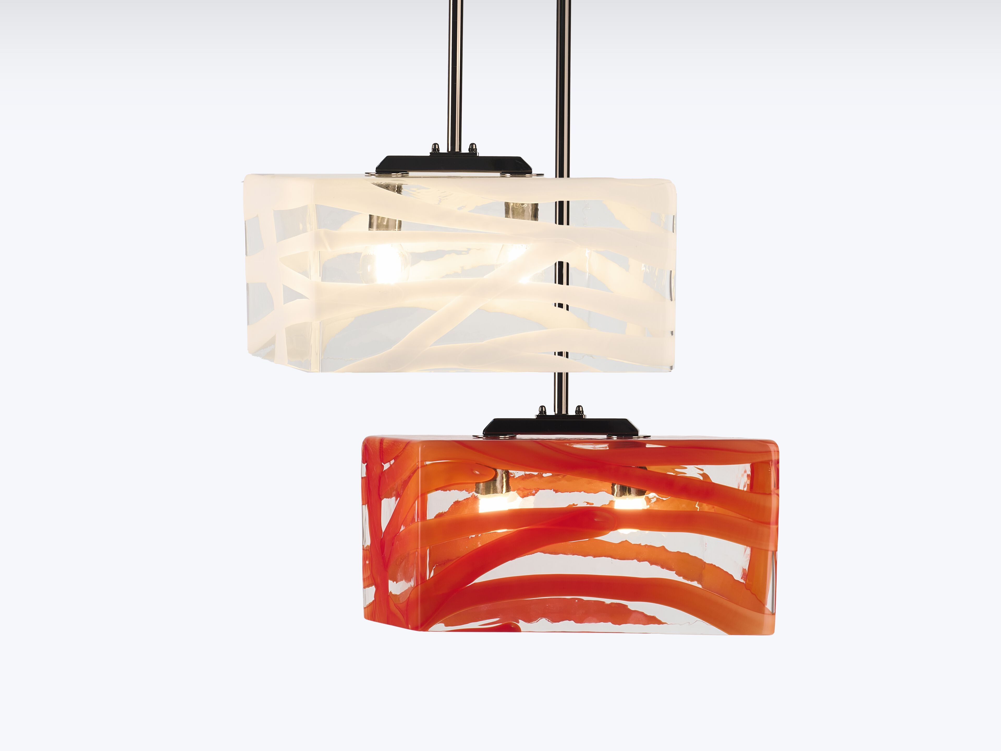 Стеклянный подвесной светильник ручной работы VENINI PARALLELI ARCH-00029244