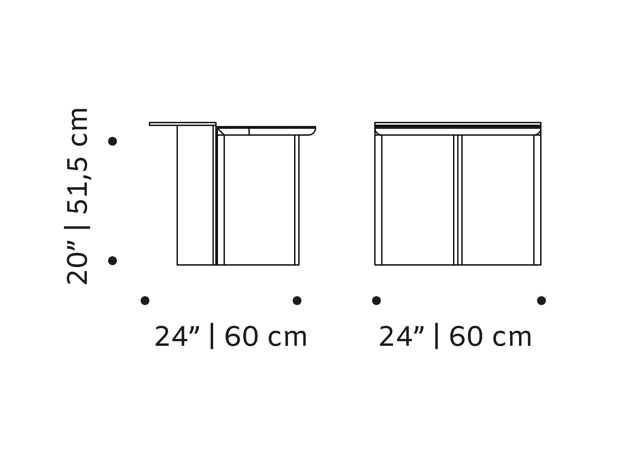 Травертин круглый журнальный столик Mambo Unlimited Ideas DUPLEX ARCH-00125378 - Вид №9