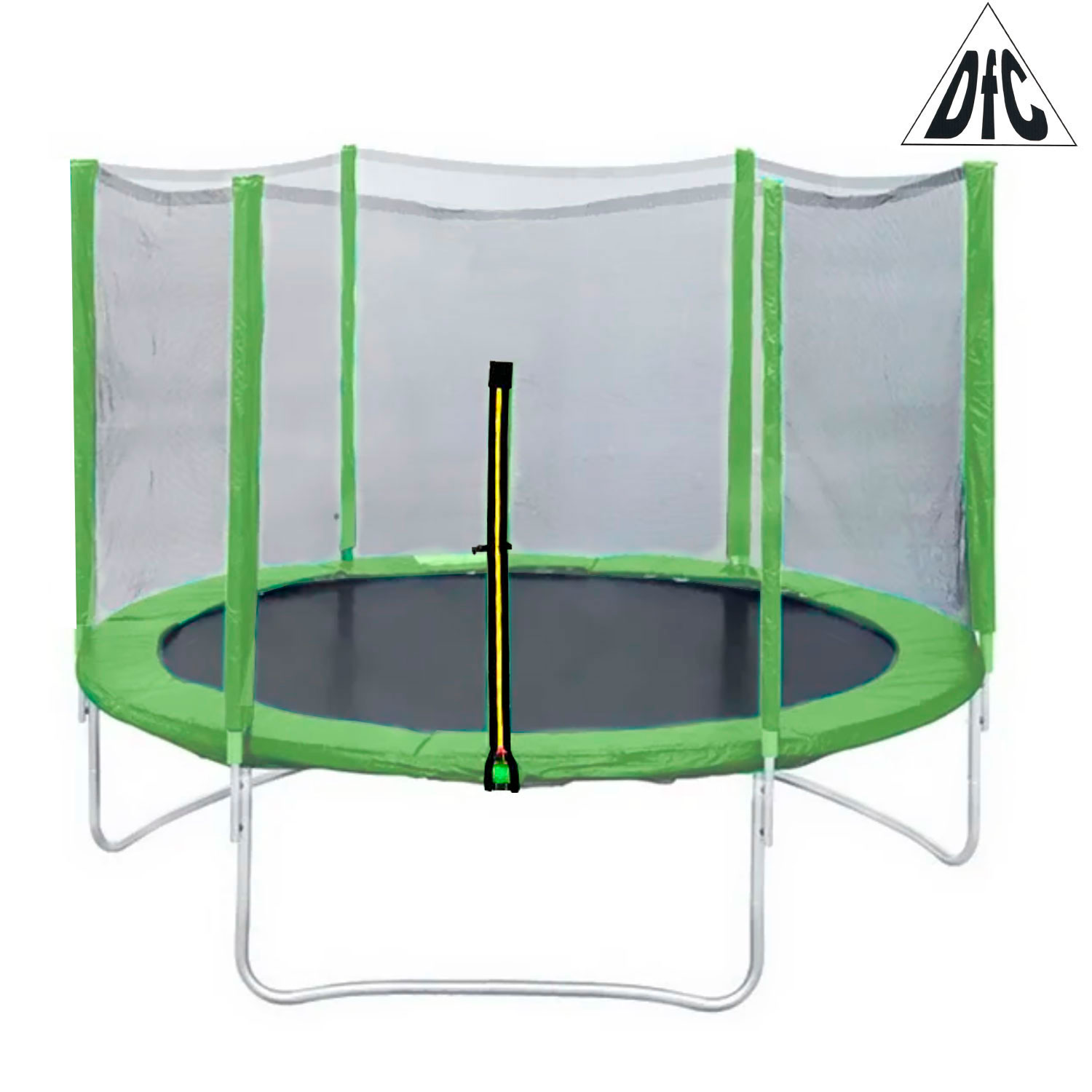 14FT-TR-LG Батут trampoline fitness с сеткой 14ft-tr-lg DFC 