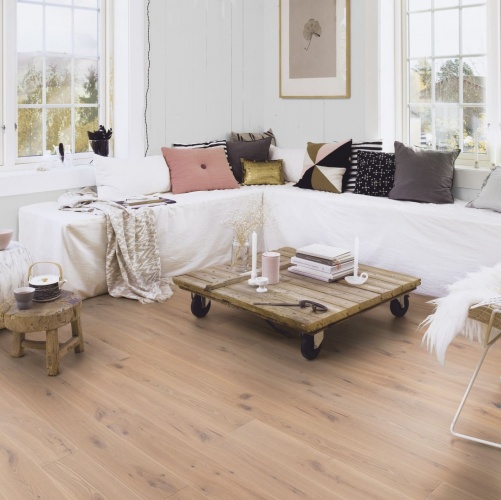 Массивная доска Boen Solid Plank Traditional Белый Дуб Рустик (Гладкая) 800-2220х137 мм EICA4MWD - Вид №7