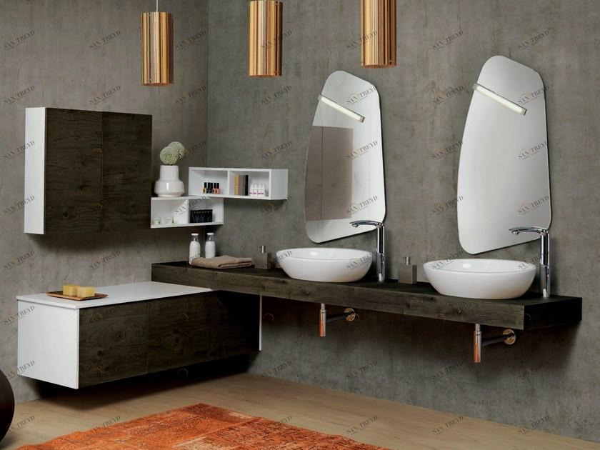 Mobiltesino Тумба под умывальник подвесная двойная угловая Velvet sun-id-1403941