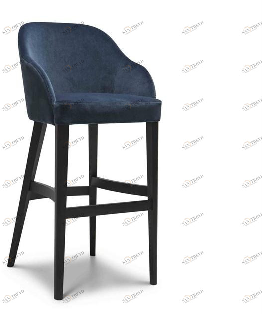 Origins 1971 Табурет высокий обитый тканью с подлокотниками Roald sun-id-1460058