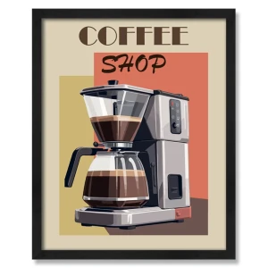 POSTERMARKET Картина в раме «Кофейник» 40×50 см для кухни 89394662