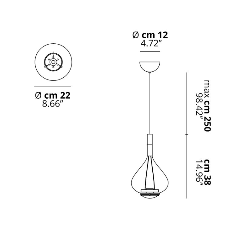 Studio Italia Design Sky-Fall Medium 148005 подвес 109974 - Вид №3