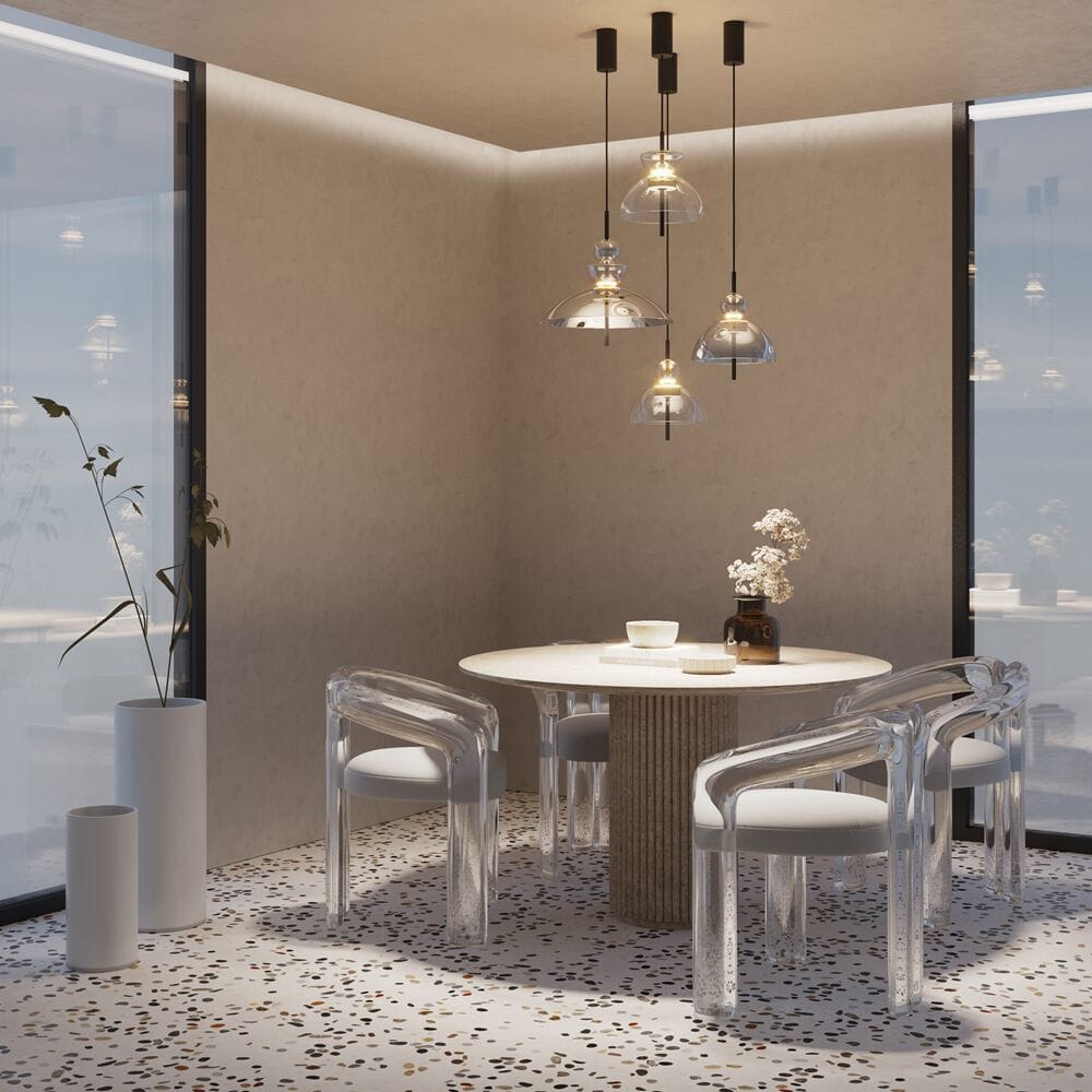 Стеклянный светодиодный подвесной светильник Maytoni BANGKOK ARCH-00069754 - Вид №1