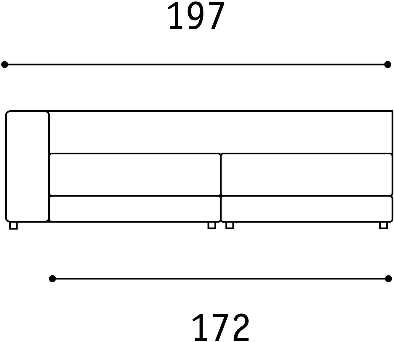 Febal Casa Модульный тканевый диван с шезлонгом sun-id-1425133 - Вид №13