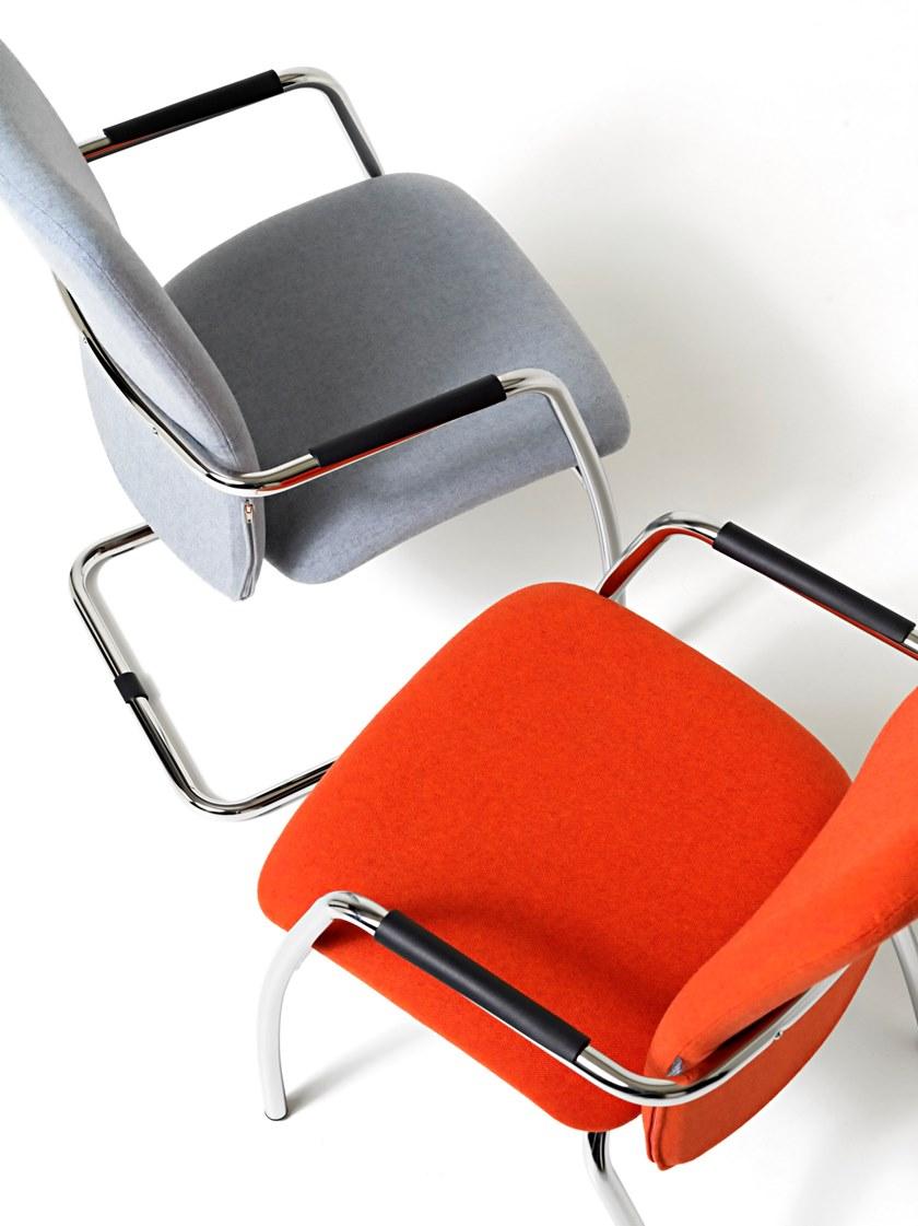 Diemme Кресло тканевое с подлокотниками для залов ожидания Social sun-id-1449484 - Вид №4