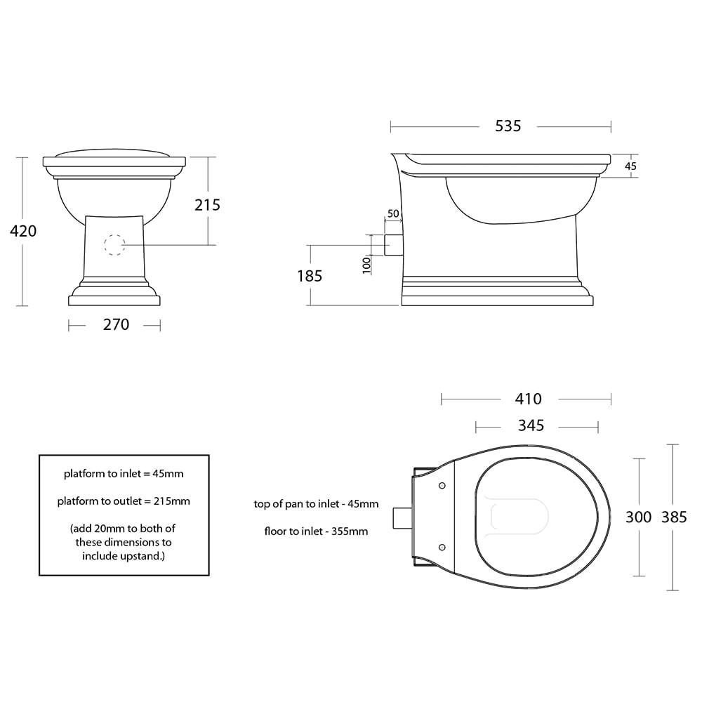 IMSR32 Кастрюля Carlyon Back To Wall Pan Carlyon Imperial  - Вид №2