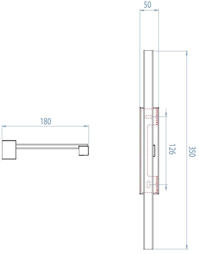 Astro Lighting Настенный светильник из стали для картин  0795/0798  - Вид №4