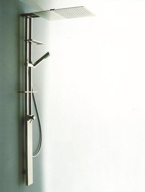 tender rain Настенная душевая стойка из латуни с ручным душем Jetto sun-id-1433119 - Вид №3