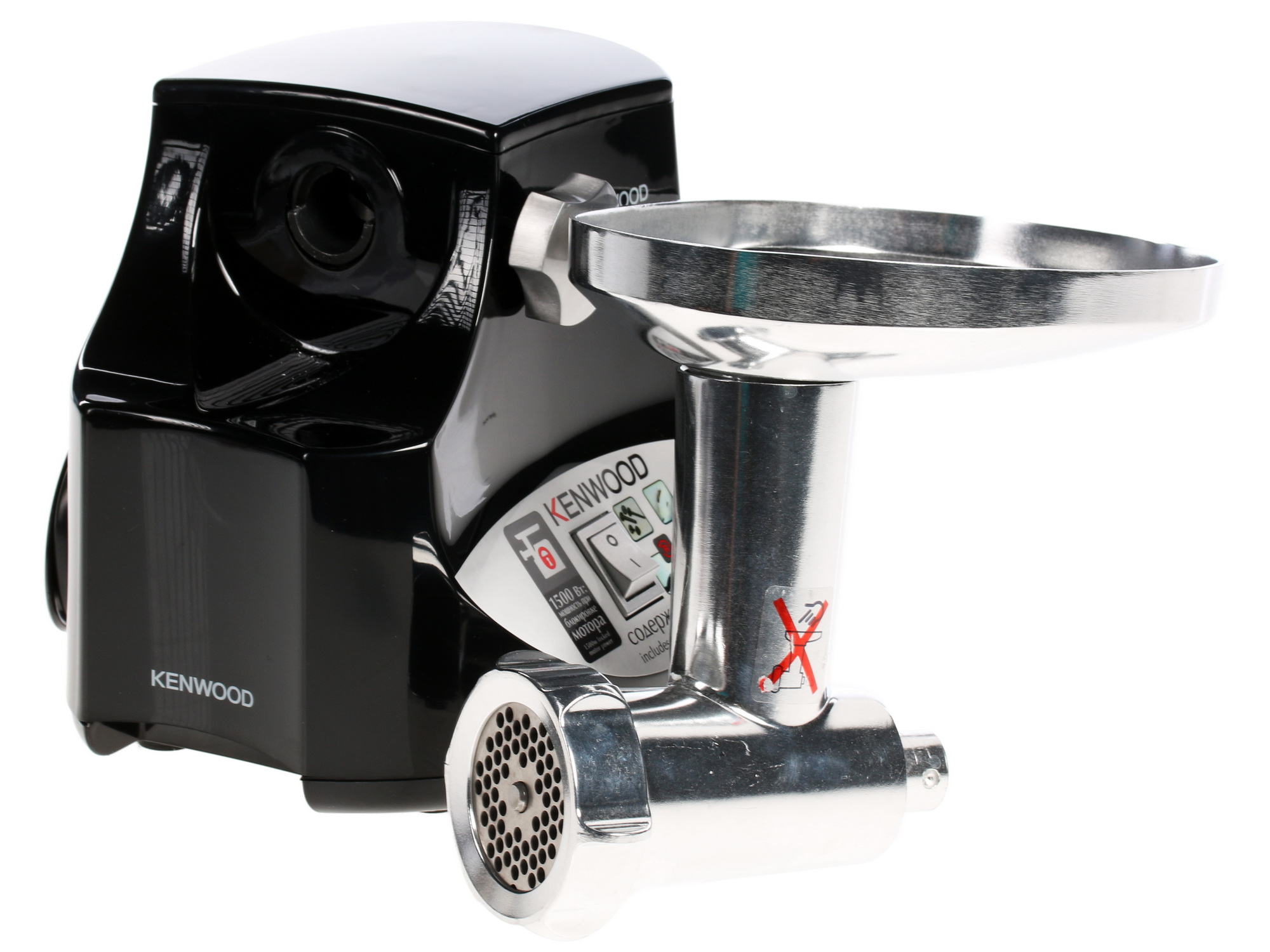 0157301 Мясорубка электрическая Kenwood MG474 черный STDN-0115134 - Вид №7