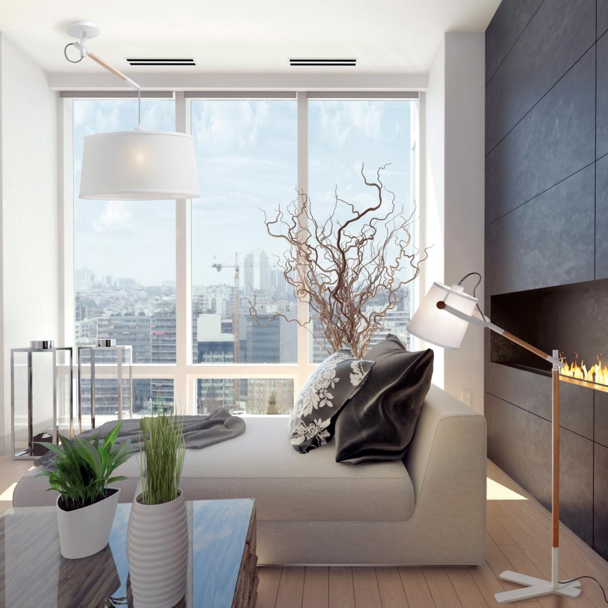 075274 Люстра 1L белая Mantra Nordica - Вид №2