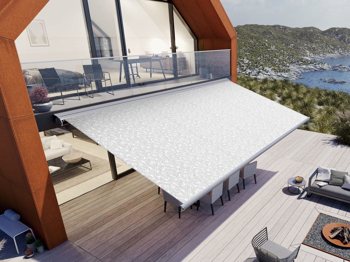 Открытый цветочный узор ткань для штор markilux SMART ART ARCH-00124802 - Вид №4