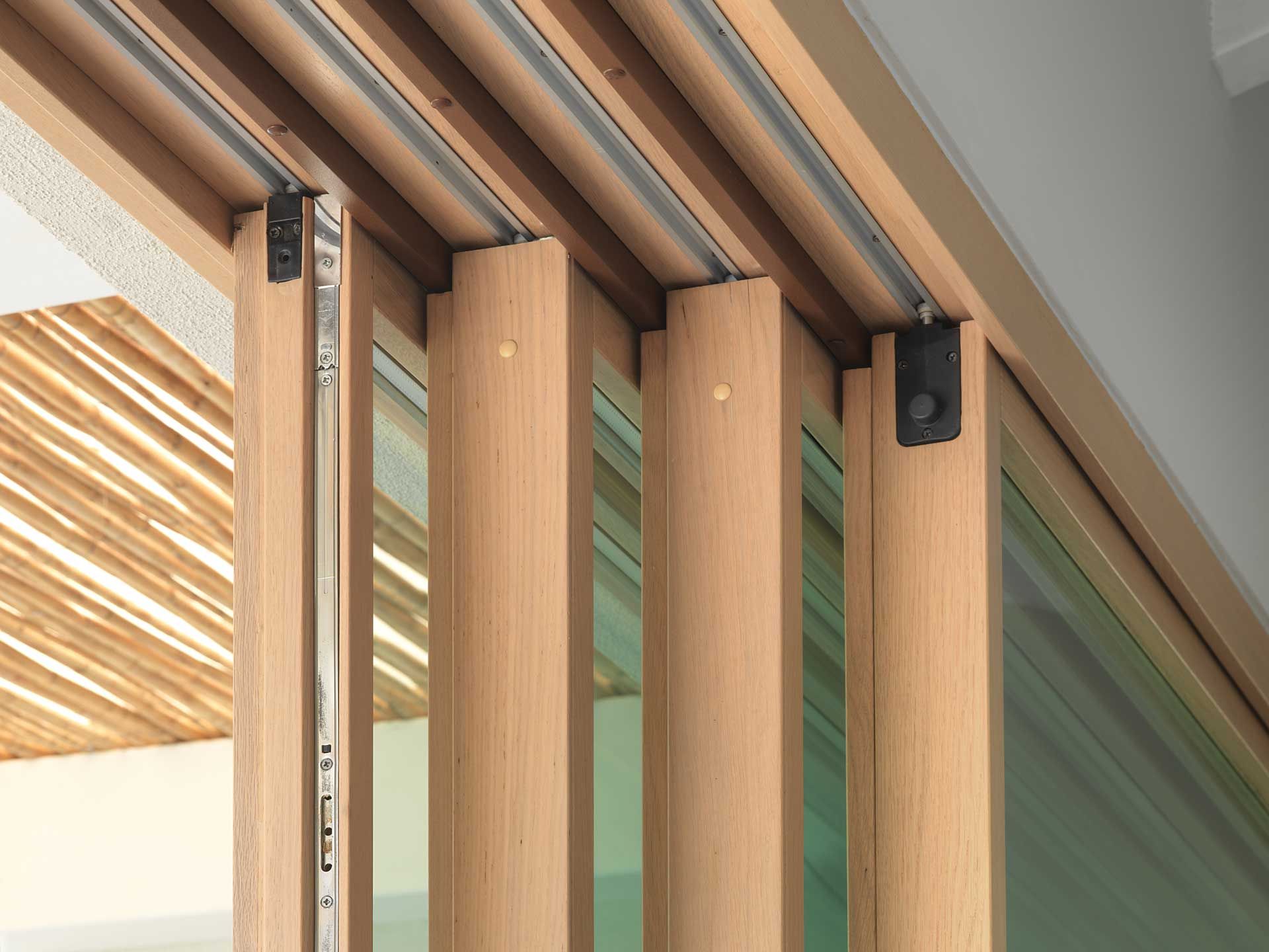 Раздвижные деревянные двери-окна с двойным остеклением Carminati Skyline System ARCH-00098426 - Вид №17