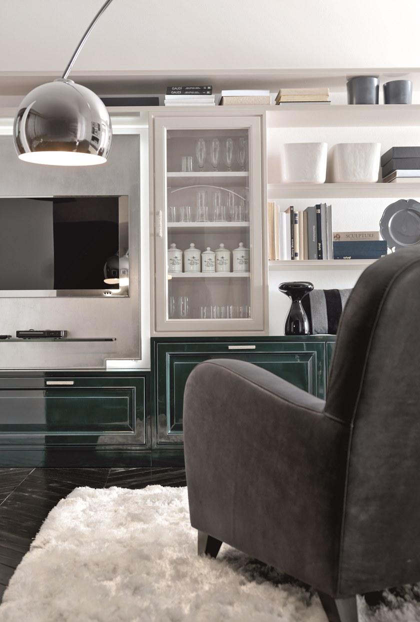 Martini Interiors Стенка для хранения из лакированной древесины на заказ Convivio contemporary sun-id-1442536 - Вид №2