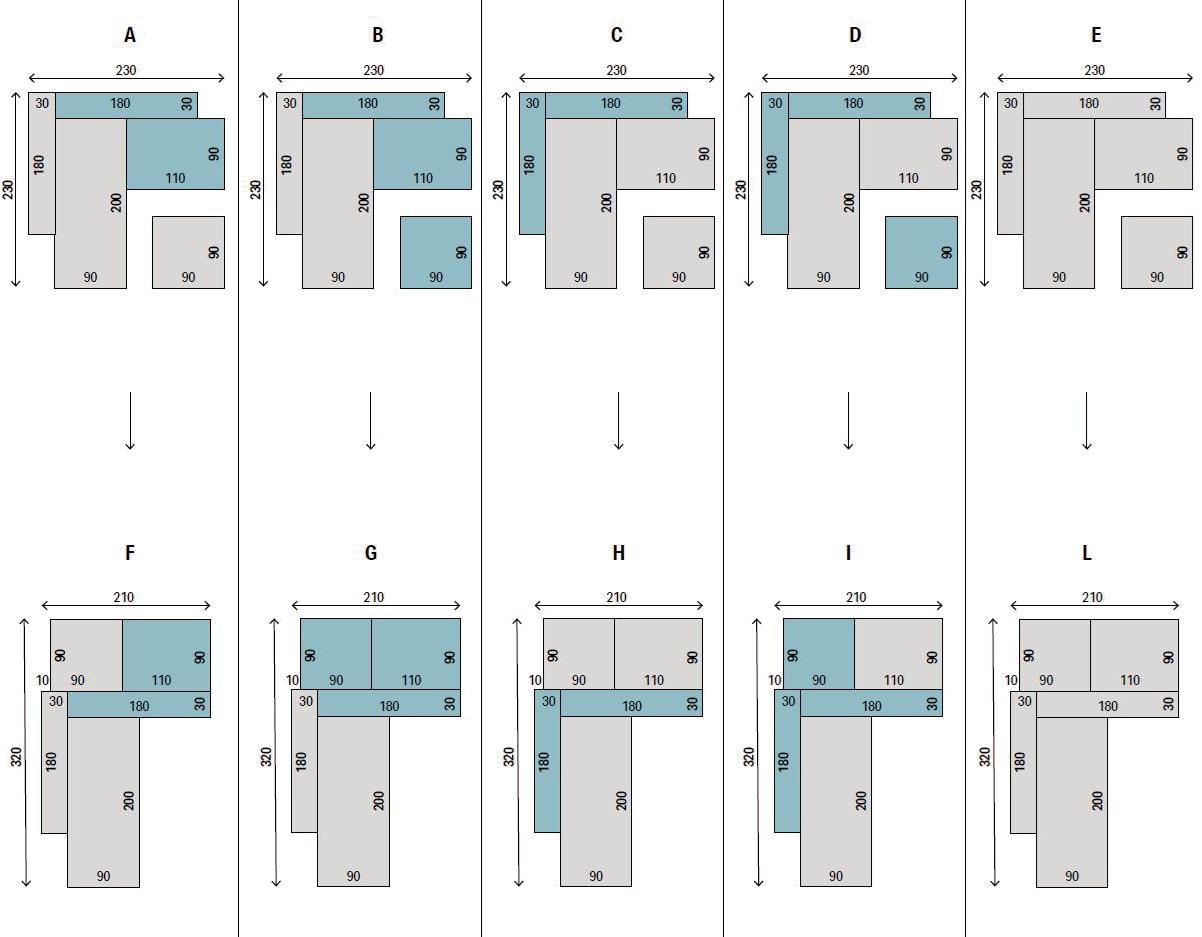 Felis Модульный угловой диван из ткани Evergreen sun-id-1355752 - Вид №15
