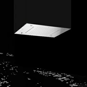 Тропический душ 700х400 PIASRET7002CN_IXL Geda Nextage Shower Plates с двумя каскадами и небулайзерами