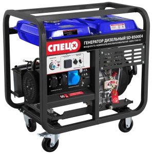 Генератор дизельный Спец SD-8500E4, 7 кВт 89456491 STLM-2034990