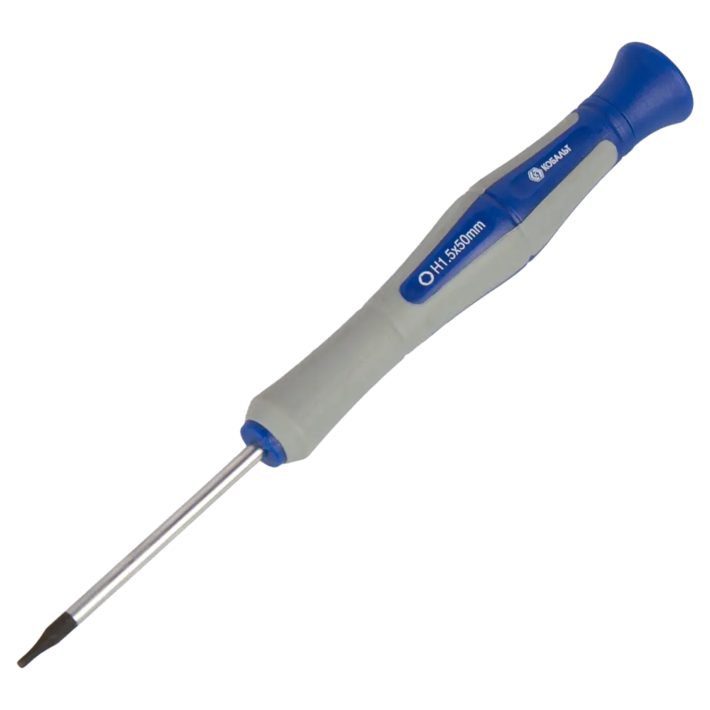 Отвертка шестигранная КОБАЛЬТ для точных работ с вращающимся упором 89373926 STLM-1333851