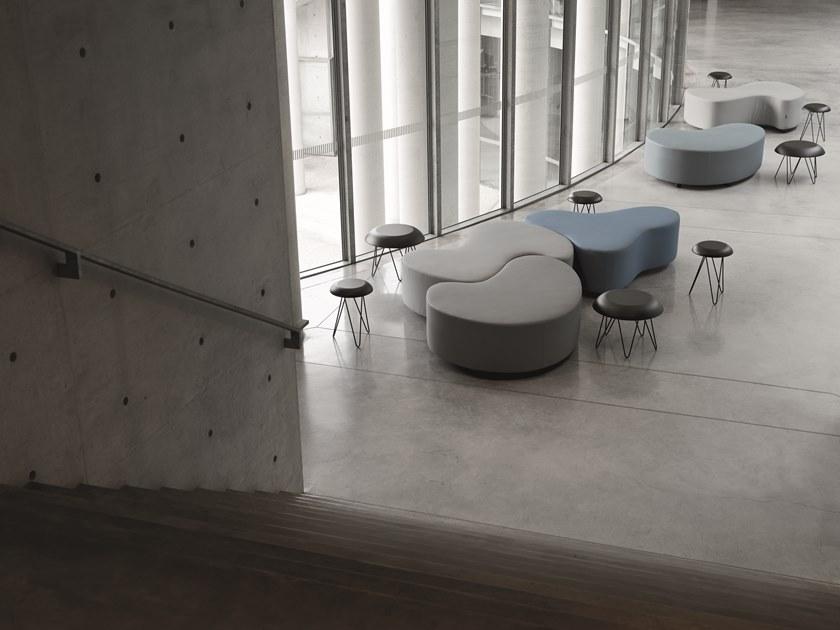 Casamania & Horm Низкий круглый металлический журнальный столик Meduse sun-id-1505867 - Вид №7