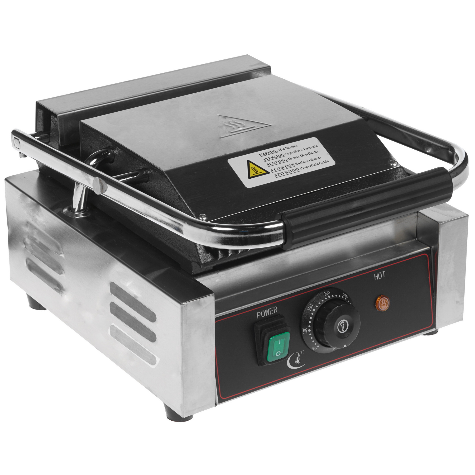 7993217 Гриль Gastrorag NPL-EGD10E серебристый STDN-0073395