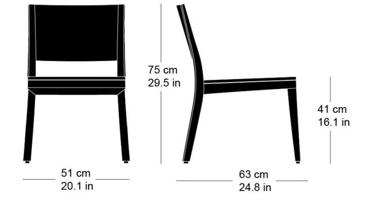 Деревянный стул horgenglarus LOUNGE ARCH-00146206 - Вид №10