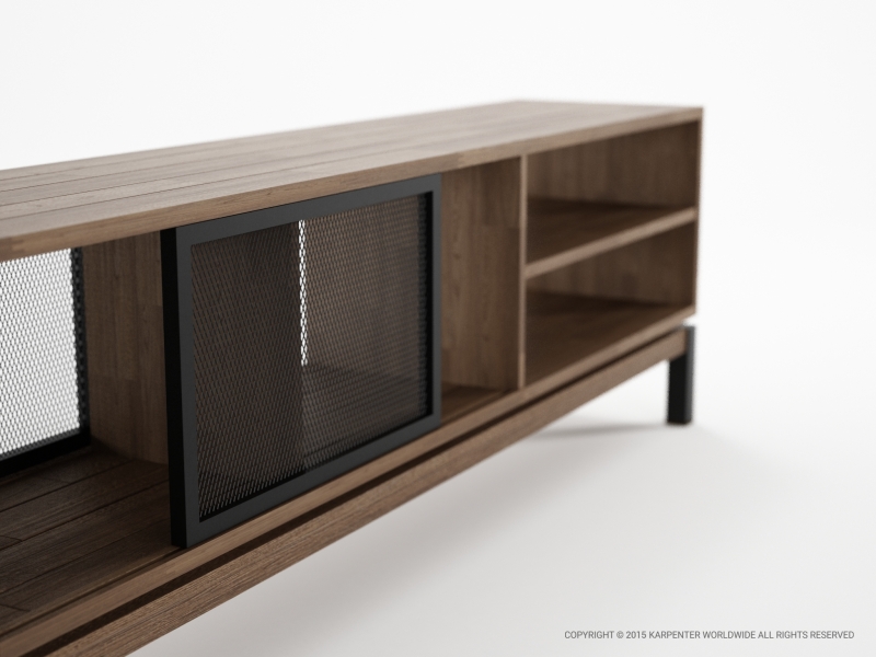 342_684 ТВ комод 2 двери 4 отсека Karpenter Color BeBop - Вид №3