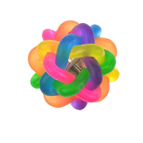 ПР0037766 Игрушка для кошек Bright Светящийся плетеный мяч CHOMPER 