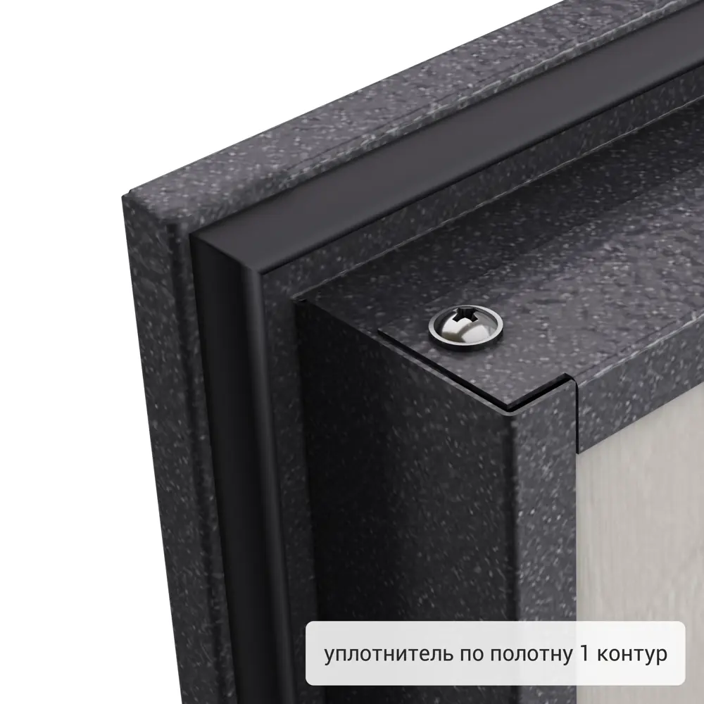 Дверь входная металлическая Берн 86x205 см левая цвет белое дерево 82858710 STLM-2055351 TOREX  - Вид №10