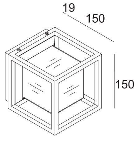 Светодиодный настенный светильник из опалового стекла Deltalight Montur ARCH-00107546 - Вид №8