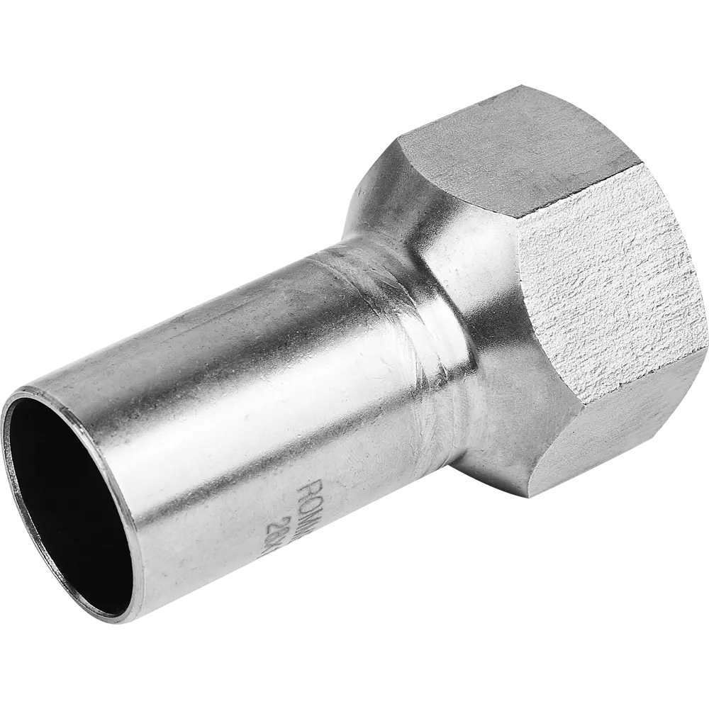 Муфта переходная Rommer 1"x28 мм НПр-ВР нержавеющая сталь STLM-2032896