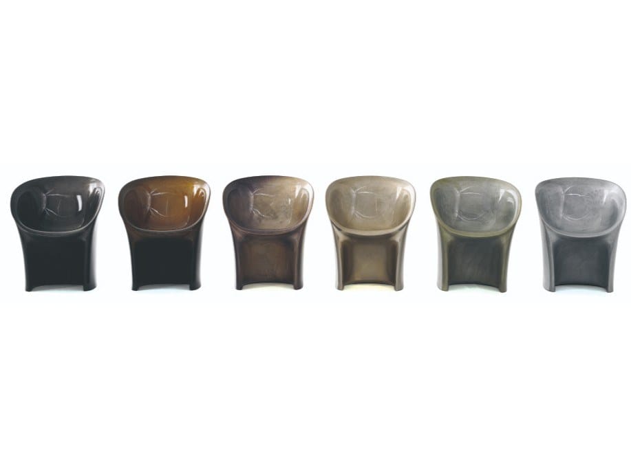 Кресло из полиэтилена с металлическим лаком MOROSO ARCH-00034161 - Вид №6