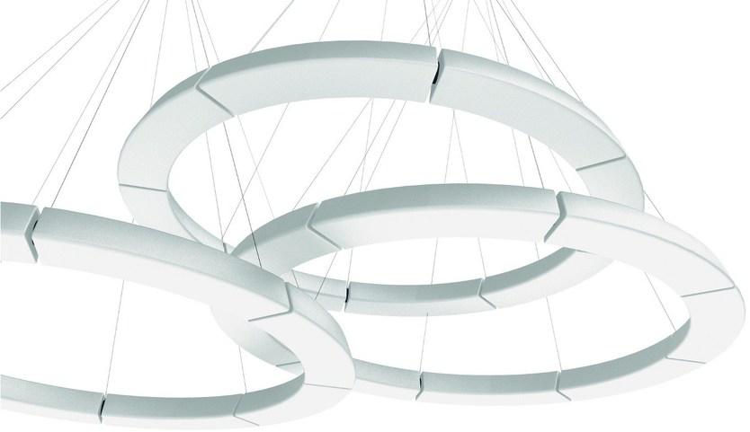 Martinelli Luce Подвесной светильник из полиэтилена с диммером Circular pol 2057 xxl - Вид №4