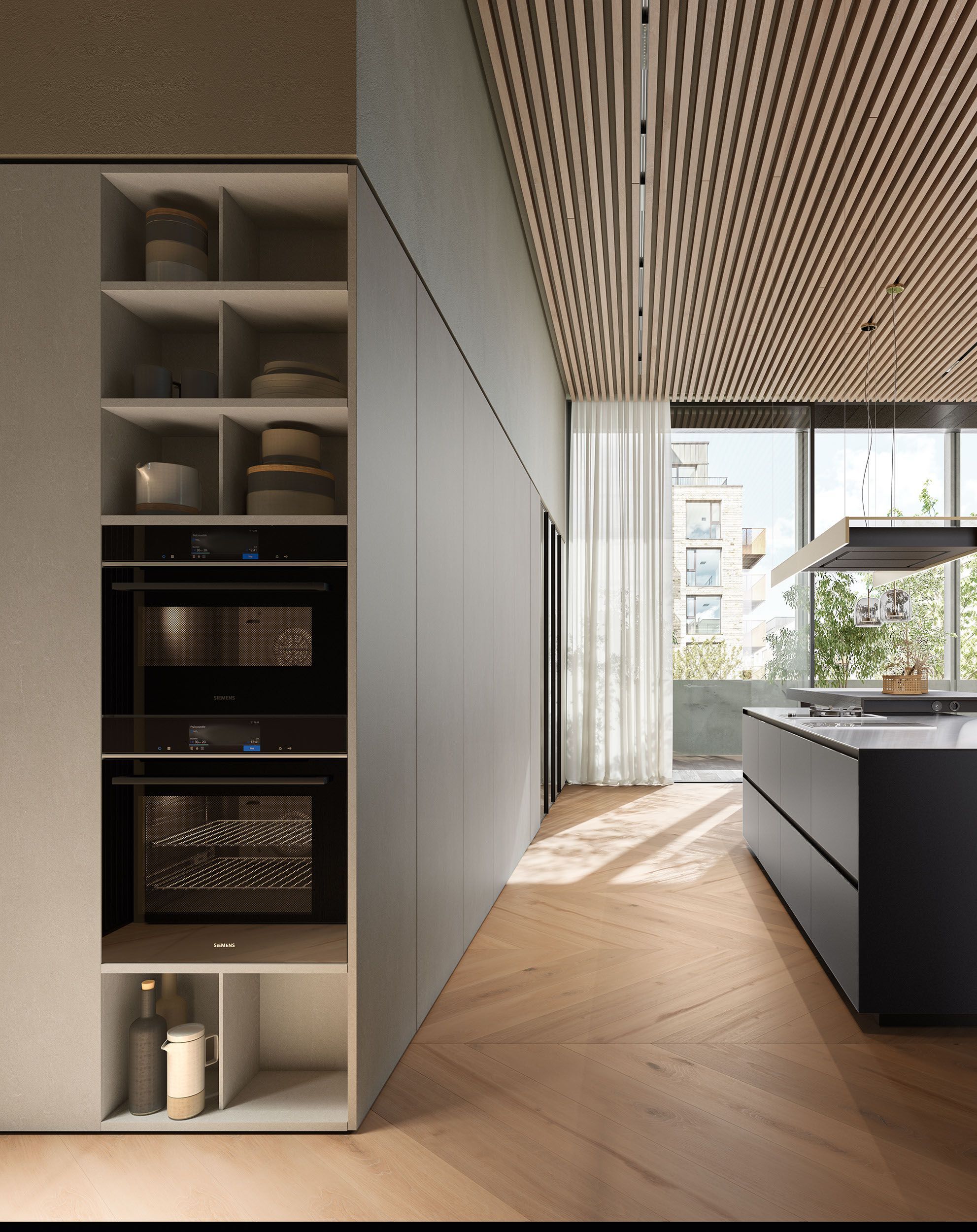 Кухня с островом Copatlife Life Projects ARCH-00029426 - Вид №6