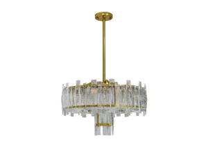 Стеклянный подвесной светильник