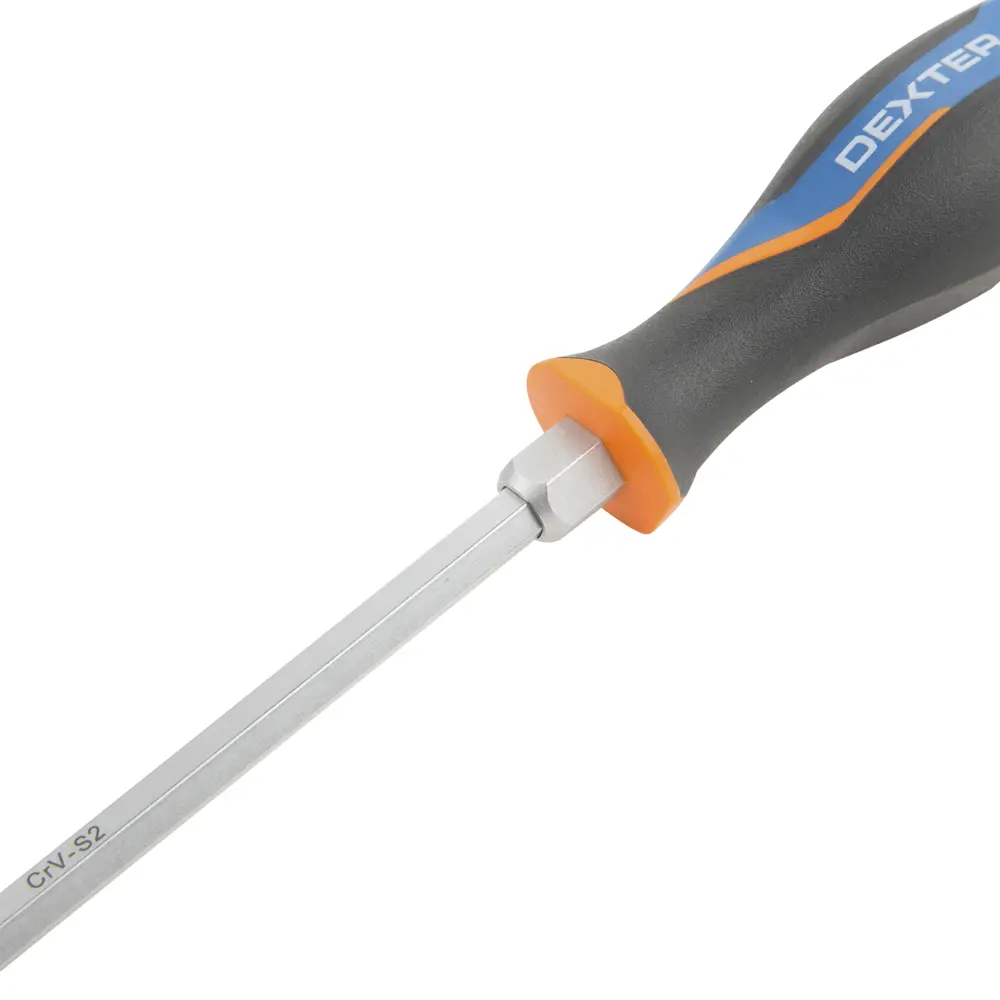 Отвертка шлицевая Dexter SL8 с магнитным наконечником 18147449 STLM-0009570 - Вид №4