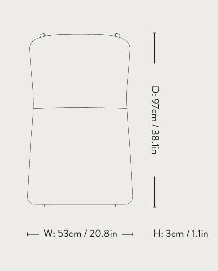 Напольная подушка ткани &Tradition Thorvald ARCH-00033420 - Вид №2