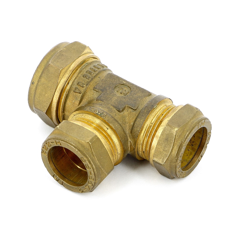 Тройник обжим TIEMME 22х28х22 1000212 - Вид №3