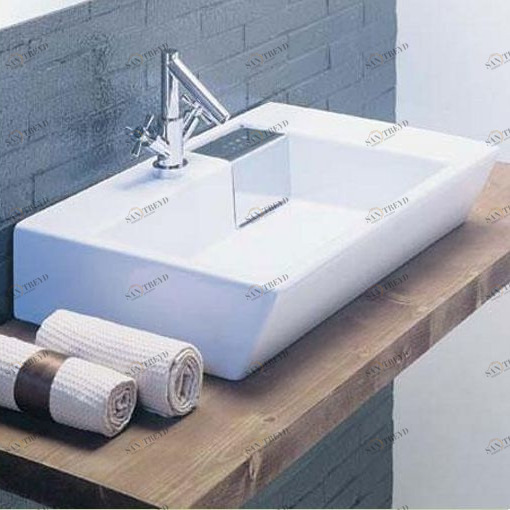 TFL008 Подвесная раковина настенная овальная ArtCeram  белая 