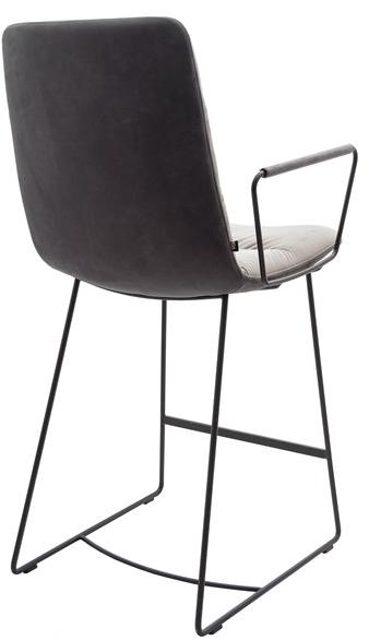 KFF Табурет кухонный на санках с подлокотниками Arva light sun-id-1419462 - Вид №2