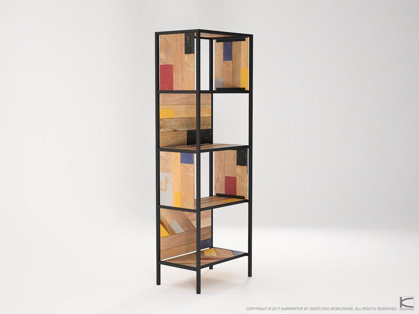 KARPENTER Книжный шкаф из восстановленного дерева Planke Pk16 - Вид №3