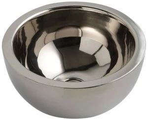 Lvcp06-c Накладная раковина на столешницу  овальная BLEU PROVENCE Lavabi in metallo