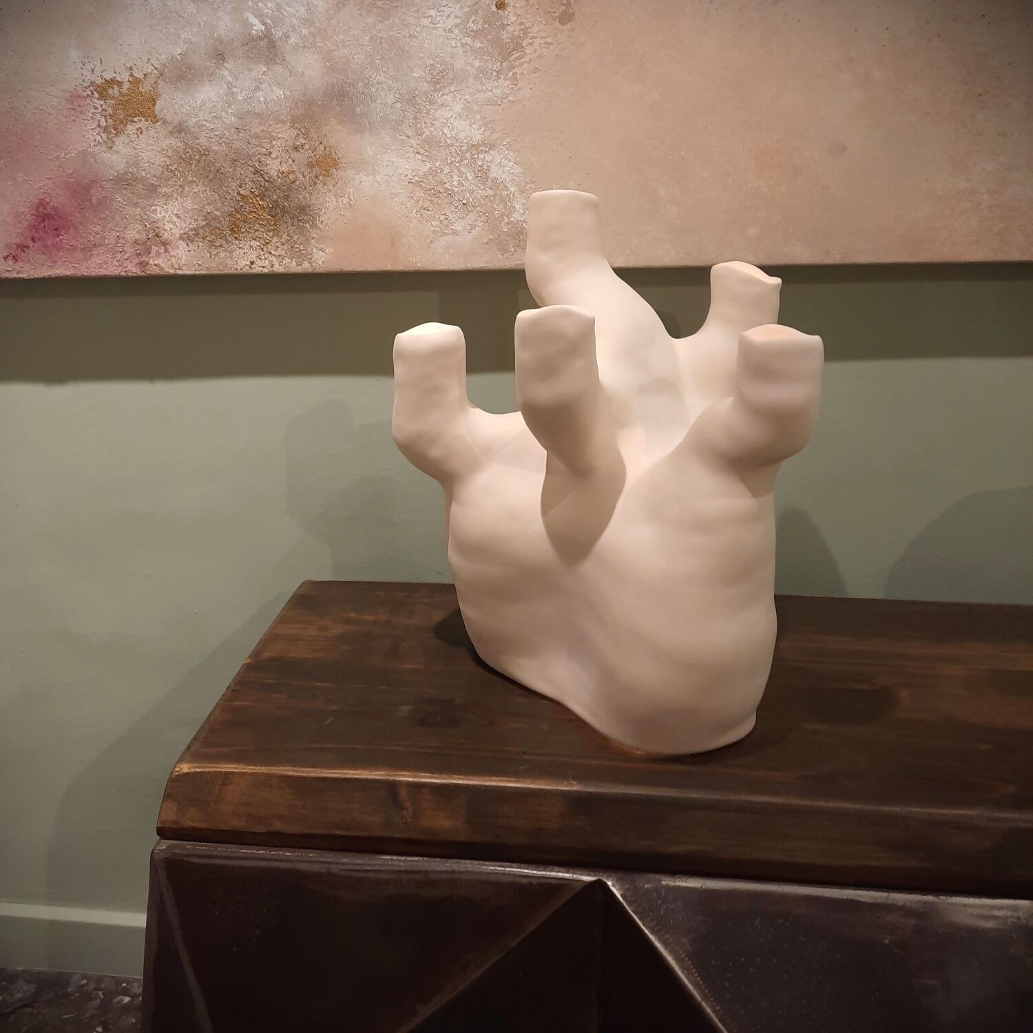 Керамическая настольная лампа ручной работы ICI ET LÀ керамическое освещение ARCH-00115639 - Вид №2